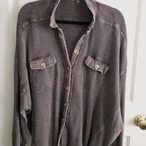 Free People One Scout Jacket In Color Mole